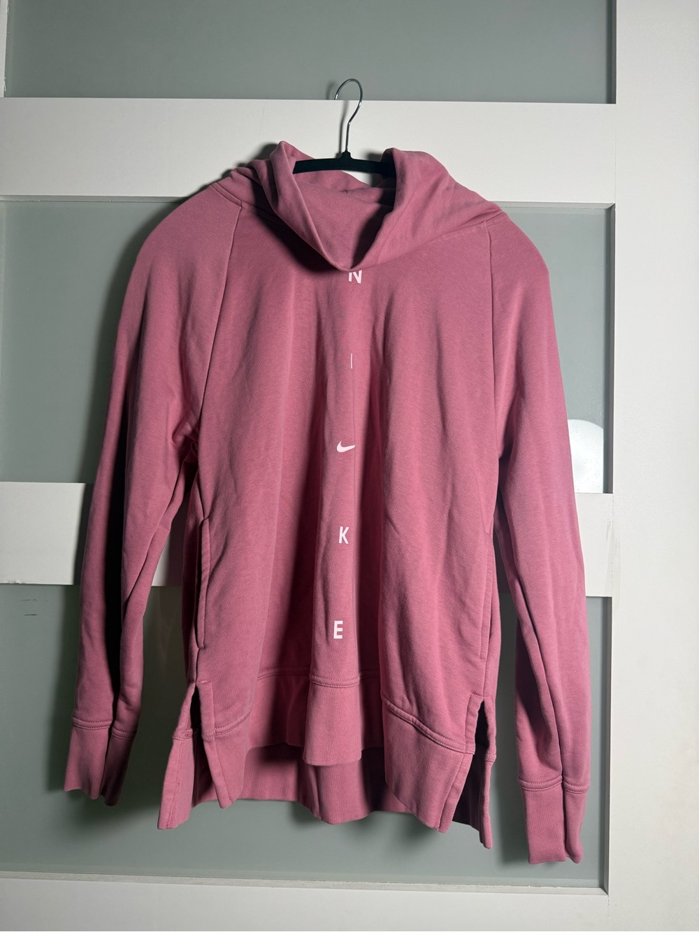 Nike Rose Pink Pullover Hoodie with Nike Tag